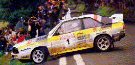 Short UrQ on the Ulster Rally